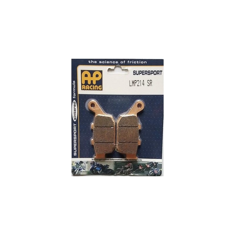 LMP214SR : Pasticche freno posteriori AP Racing per modello non-ABS NC700 NC750