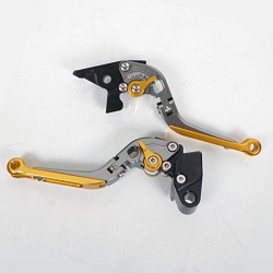 0165S1414TB : Leviers Réglables et Repliables Aluminium NC700 NC750