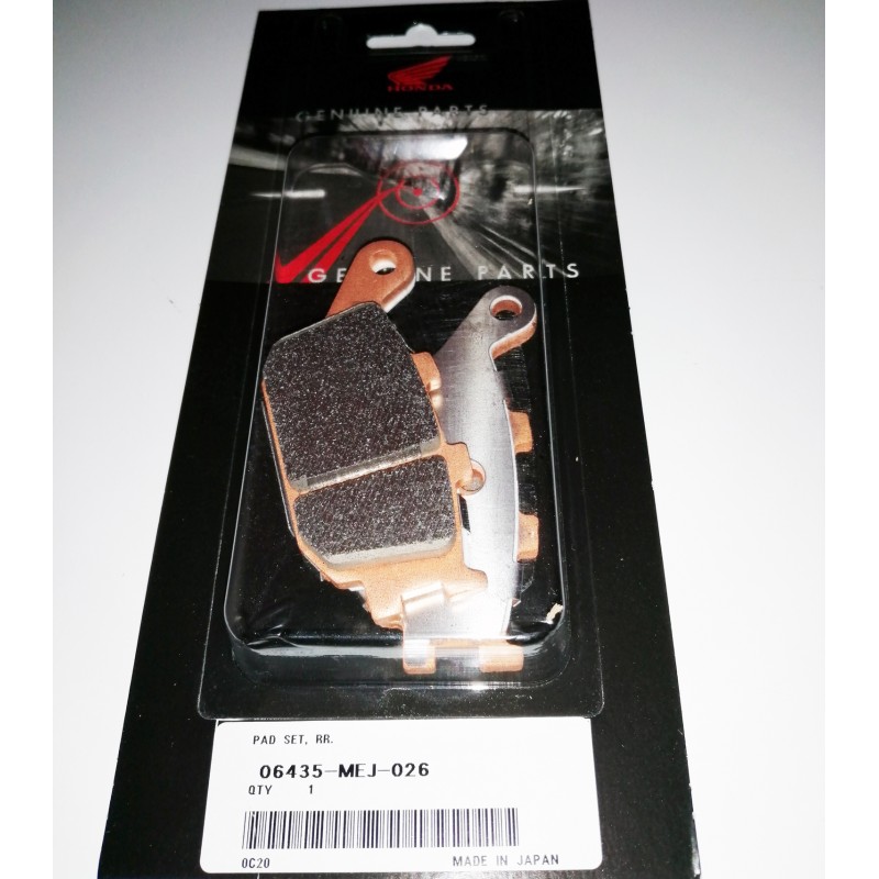 06435-MEJ-026 : Honda rear brake Pads for ABS series NC700 NC750 06435-MEJ-026 : Honda rear brake Pads for ABS series NC700 NC750