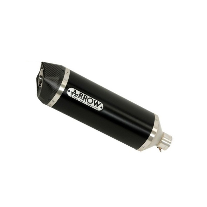 71796AON + 71463MI : Silenzioso Arrow Race-Tech "Dark" Honda NC700 NC750