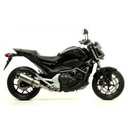 71796AON + 71463MI : Silenciador Arrow Race-Tech "Dark" Honda NC700 NC750