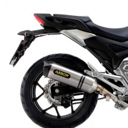 71933*K + 71463MI : Edelstahl Auspuff Arrow Race-Tech für NC750X Honda NC700 NC750