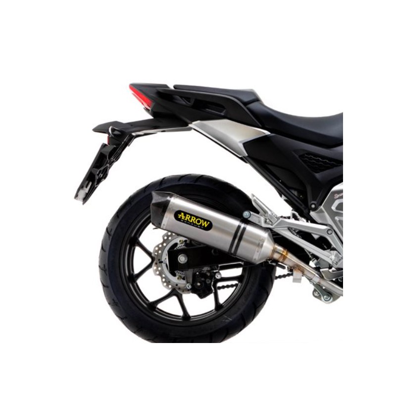 71933*K + 71463MI : Edelstahl Auspuff Arrow Race-Tech für NC750X Honda NC700 NC750