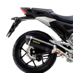 71933*K + 71463MI : Edelstahl Auspuff Arrow Race-Tech für NC750X Honda NC700 NC750