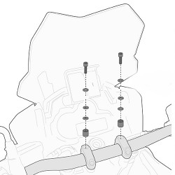 02SKIT + S901A : Givi GPS/smartphone Holder NC700 NC750