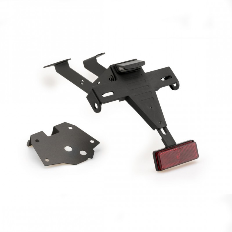 20742N + 9457N : Puig License Plate Support for Original Turn Signals NC700 NC750 20742N + 9457N : Puig License Plate Support for Original Turn Signals NC700 NC750