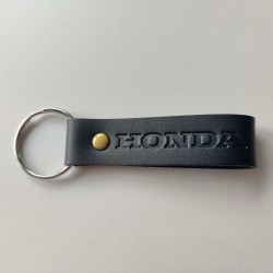 Honda Leather Keyring