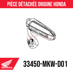 33400-MKW-D01 : Original Turn Signal for Honda NC750X 2021 NC700 NC750