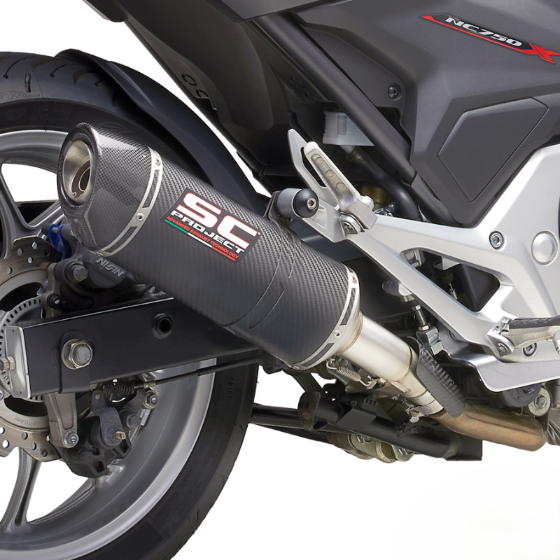 H26B-16C : Silenciador SC-Project Oval NC750 2016 Honda NC700 NC750