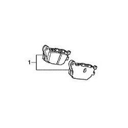 06435MGSD32 : Pastillas de freno traseras originales Honda para modelo no-ABS NC700 NC750