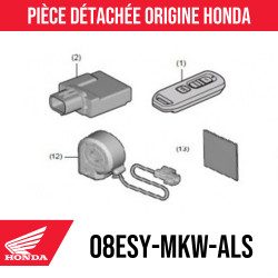 Kit alarme Honda 2025