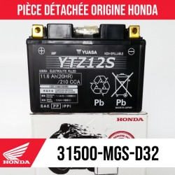 Magneti Marelli YTZ12S-BS 11AH Battery For Honda NC700 / Integra 700 (2012-2014) – Italy Made, Acid Included