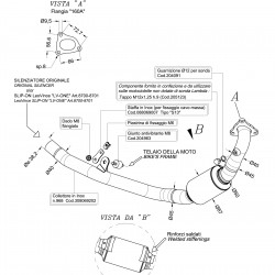 PP - 8069 : LeoVince Cat Eliminator Kit NC700 NC750