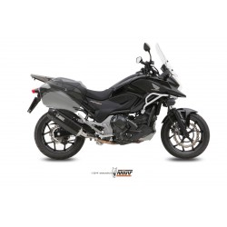 H.046.LRB : Mivv Speed Edge Steel Black Exhaust NC700 NC750