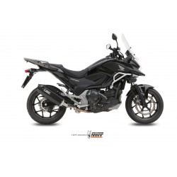 H.046.LRB : Mivv Speed Edge Steel Black Exhaust NC700 NC750