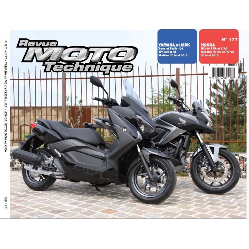 RMT177 : Revisión Técnica NC750X NC750S Honda NC700 NC750