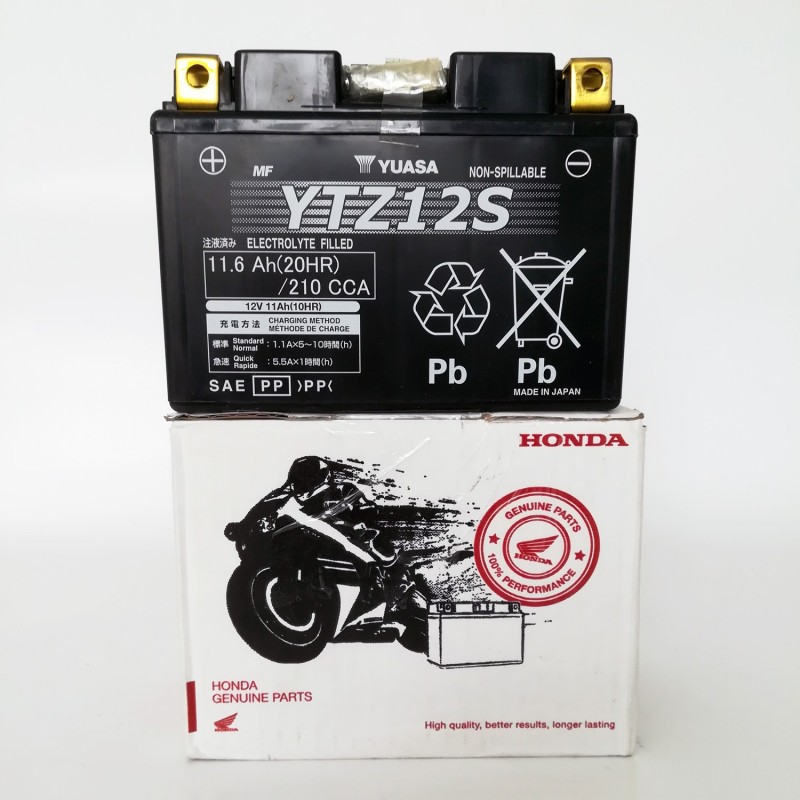 31500-MCF-305 : Batterie d'origine Honda YTZ12S NC700 NC750