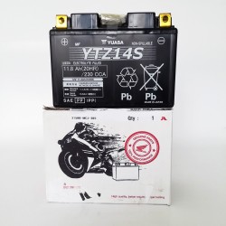 31500-MCR-305 : Honda YTZ14S OEM battery NC700 NC750
