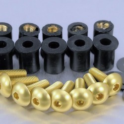 530020BK : Kit de tornillos para burbuja Pro-Bolt NC700 NC750