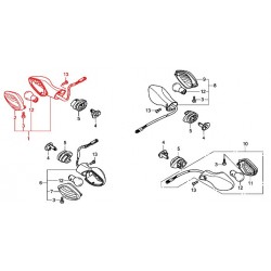 33400-MGS-D13 : Honda OEM turn signal NC700 NC750